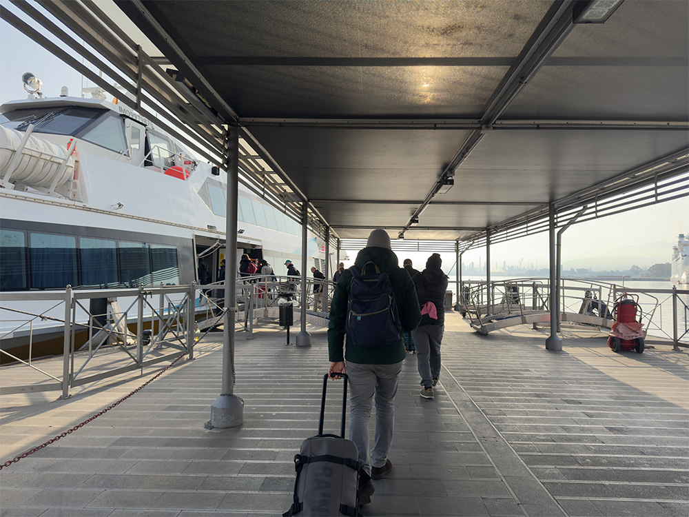 Porto di Milazzo senza segnaletica — comunicazione territoriale